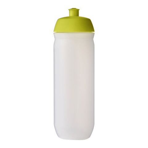 HydroFlex™ Clear 750 ml sport bottle Lime green-Frosted clear | not available | No Branding | not available | not available