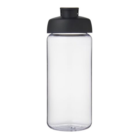 H2O Active® Octave Tritan™ 600 ml flip lid sport bottle White-Solid black | No Branding | not available | not available
