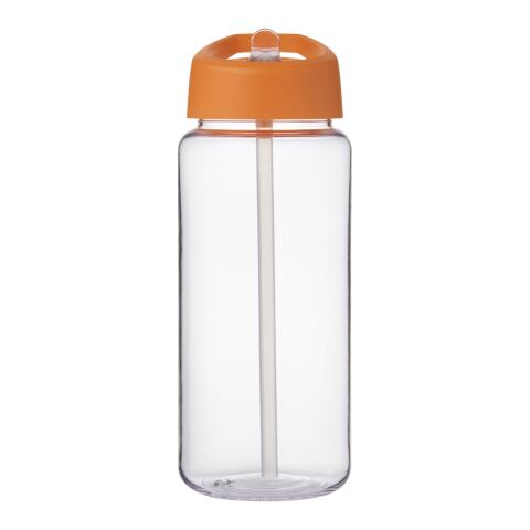 H2O Active® Octave Tritan™ 600 ml spout lid sport bottle Transparent-Orange | No Branding | not available | not available