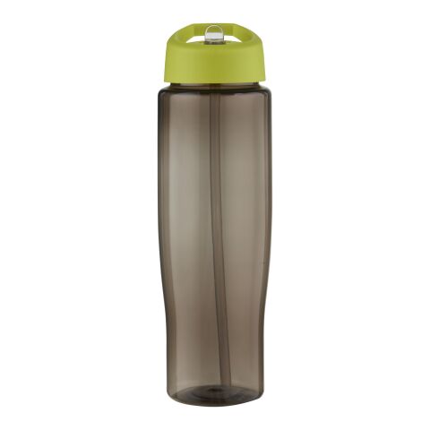 H2O Active® Eco Tempo 700 ml spout lid sport bottle Lime-Charcoal | No Branding | not available | not available