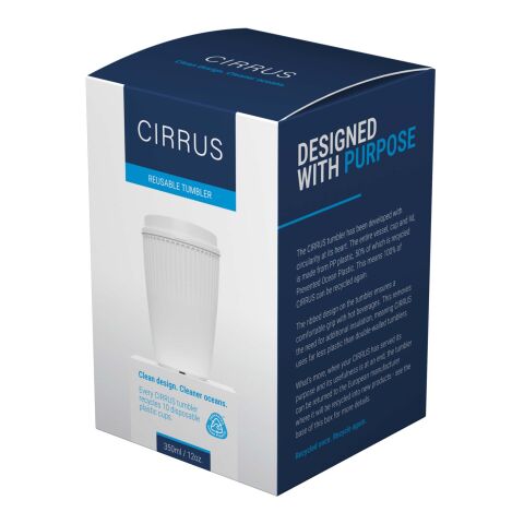 Cirrus 350 ml tumbler with 360° lid Solid black | not available | No Branding | not available | not available