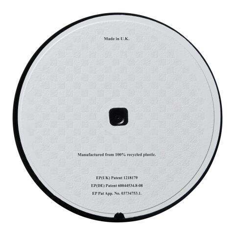 Brite-Mat® round coaster Solid black | Not applicable | No Branding | not available | not available