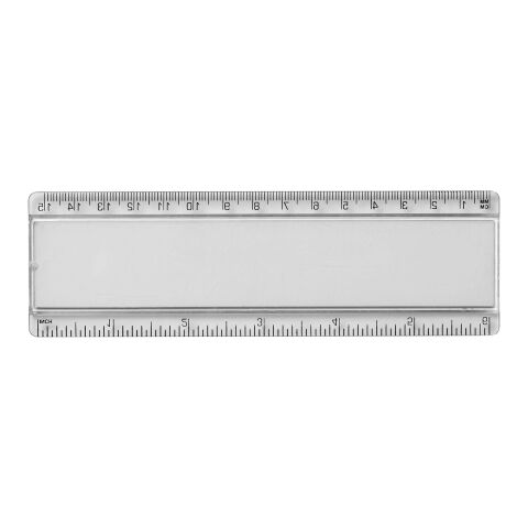 Ellison 15 cm plastic insert ruler White | Not applicable | No Branding | not available | not available