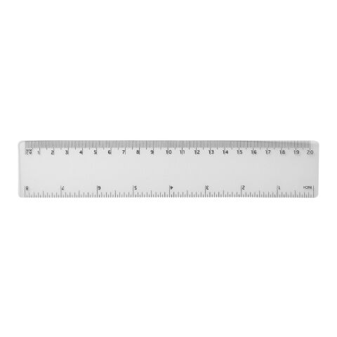 Rothko 20 cm plastic ruler White | No Branding | not available | not available