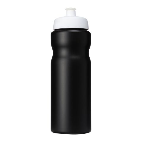 Baseline plus 650ml sports water bottle Solid black-White | No Branding | not available | not available