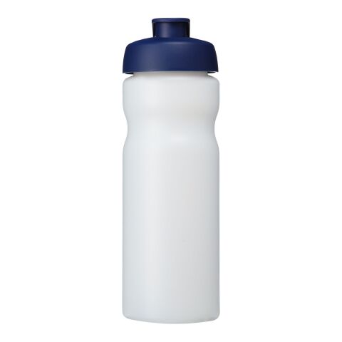Baseline Plus 650ml flip-lid sport bottle Transparent-Blue | No Branding | not available | not available