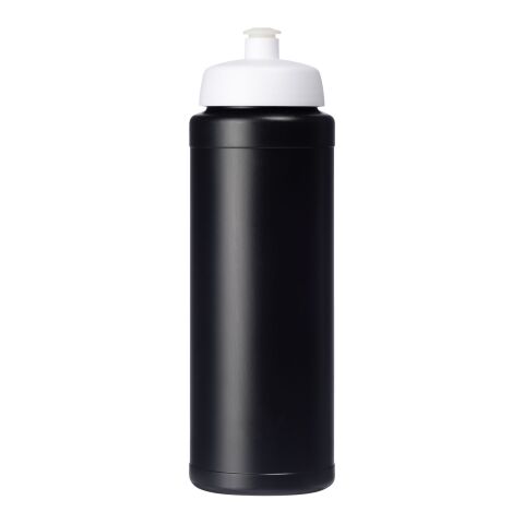 Baseline Plus grip 750 ml sports lid sport bottle Solid black-White | No Branding | not available | not available