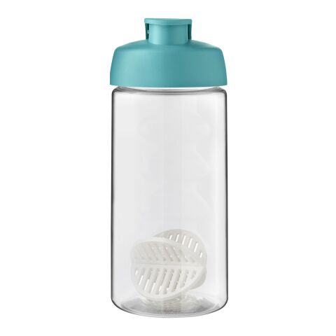 H2O Active® Bop 500 ml shaker bottle Aqua blue-Transparent | No Branding | not available | not available
