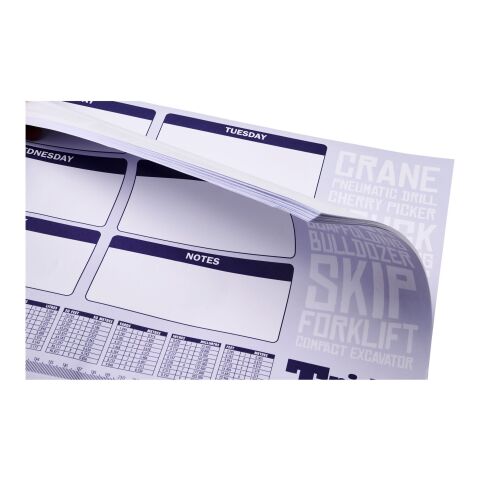 Desk-Mate® A2 notepad White | 25 pages | No Branding | not available | not available