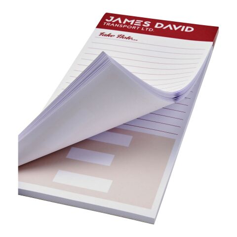 Desk-Mate® 1/3 A4 notepad White | 25 pages | No Branding | not available | not available