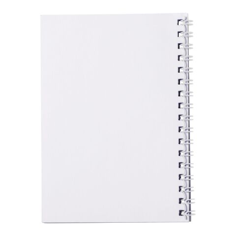 Desk-Mate® spiral A6 notebook PP cover White | 50 pages | No Branding | not available | not available
