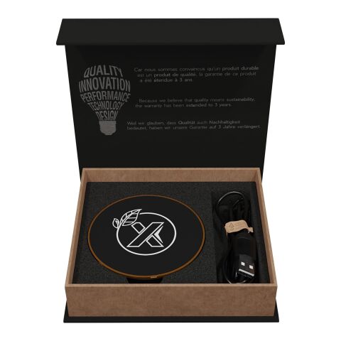 SCX.design W13 10W wooden wireless charging station Brown | No Branding | not available | not available