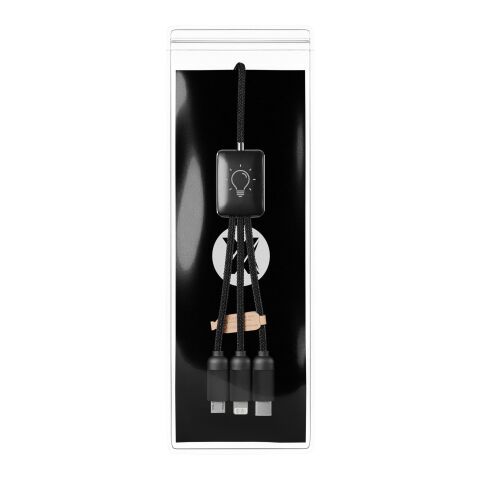 SCX.design C28 5-in-1 extended charging cable Red-Solid black | No Branding | not available | not available