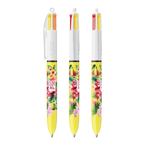 BIC® 4 Colours Sun White-yellow
