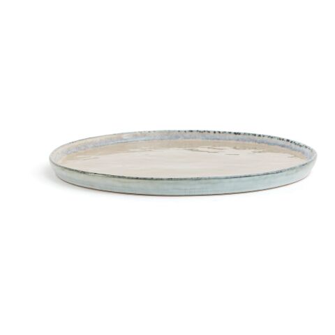 VINGA Nomimono plate 26,5 cm, 2 pcs set white | No Branding