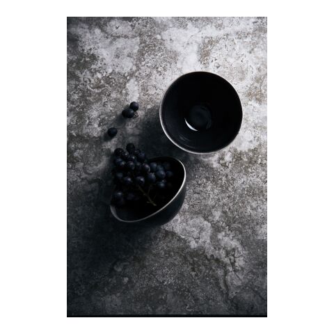 VINGA Nomimono bowl 15,5 cm, 2 pcs set black | No Branding