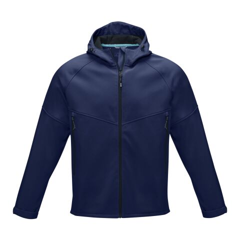 Coltan men’s GRS recycled softshell jacket Standard | Deep blue | M | No Branding | not available | not available | not available