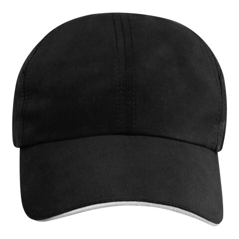 Morion 6 panel GRS recycled cool fit sandwich cap Standard | Solid black | not available | No Branding | not available | not available | not available