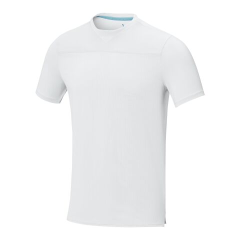 Borax short sleeve men&#039;s GRS recycled cool fit t-shirt Standard | White | L | No Branding | not available | not available | not available