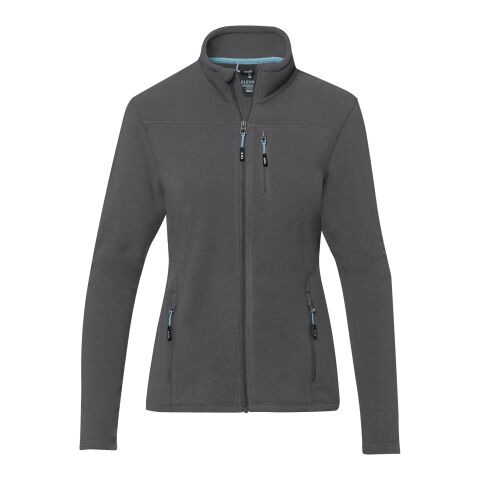 Amber women&#039;s GRS recycled full zip fleece jacket Standard | Storm grey | M | No Branding | not available | not available