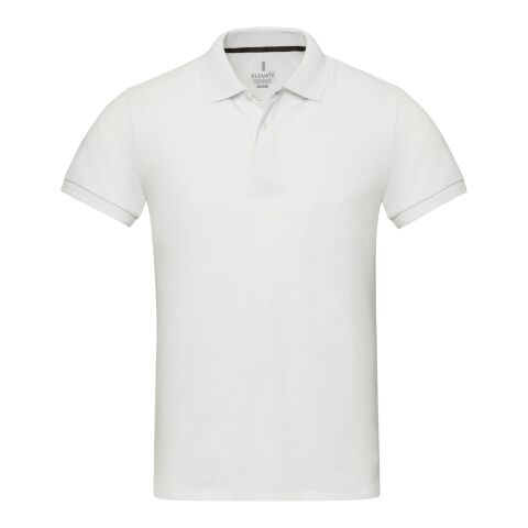 Emerald short sleeve unisex Aware™ recycled polo Standard | White | 3XL | No Branding | not available | not available | not available