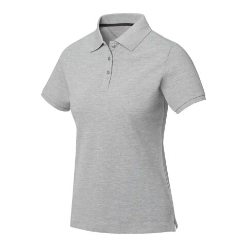 Calgary short sleeve women&#039;s polo Standard | Grey melange | 2XL | No Branding | not available | not available | not available