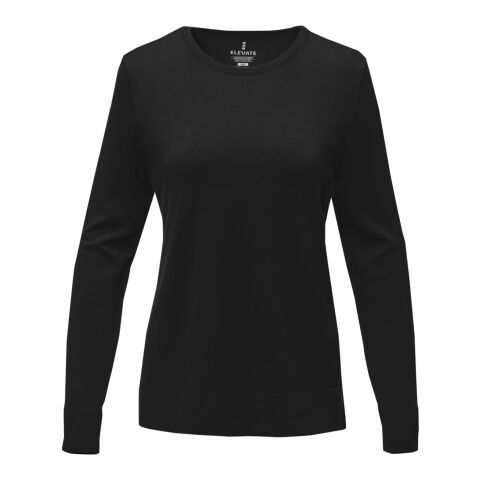 Merrit women&#039;s crewneck pullover Solid black | 2XL | No Branding | not available | not available | not available
