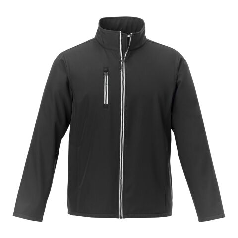Orion men's softshell jacket Solid black | 2XL