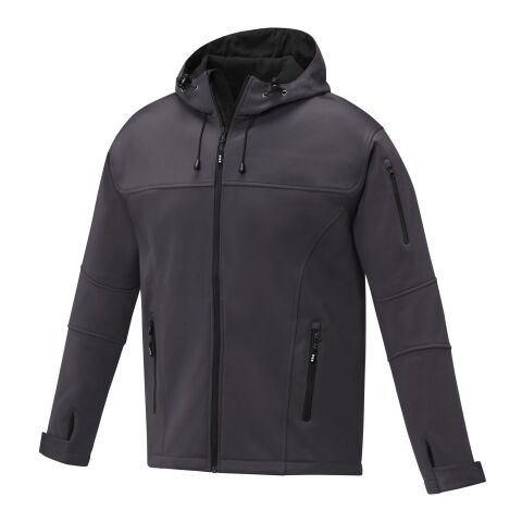Match men&#039;s softshell jacket Standard | Storm grey | XL | No Branding | not available | not available | not available