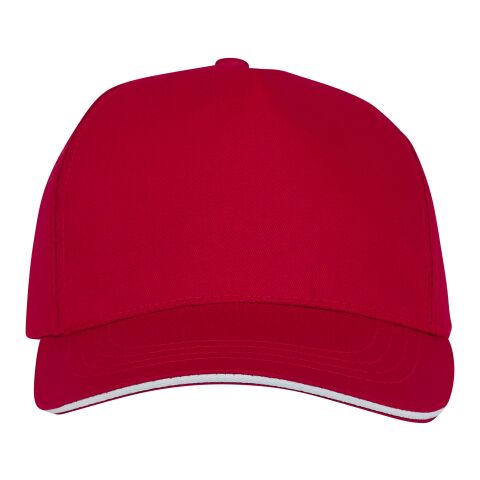 Ceto 5 panel sandwich cap Standard | Red | No Branding | not available | not available | not available