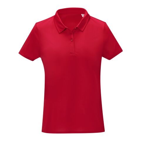 Deimos short sleeve women&#039;s cool fit polo Standard | Red | 4XL | Direct to Film | left chest | 90 mm x 90 mm | 100