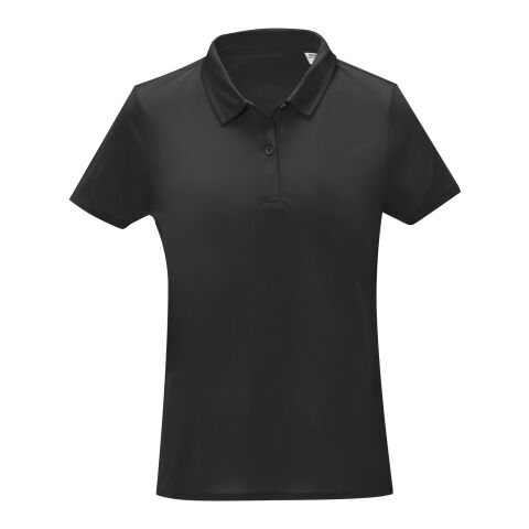 Deimos short sleeve women's cool fit polo Standard | Solid black | 2XL | No Branding | not available | not available | not available