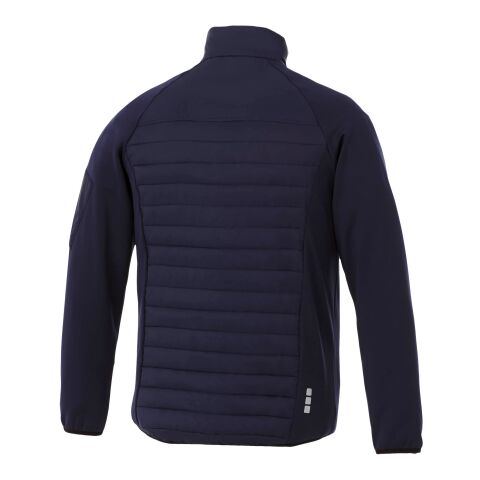 Banff men&#039;s hybrid insulated jacket Standard | Deep blue | M | Direct to Film | left bicep | 40 mm x 40 mm | 100