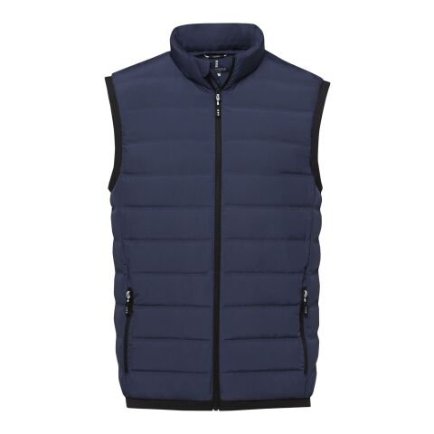 Caltha men&#039;s insulated down bodywarmer Standard | Deep blue | XS | Direct to Film | left chest | 80 mm x 35 mm | 100