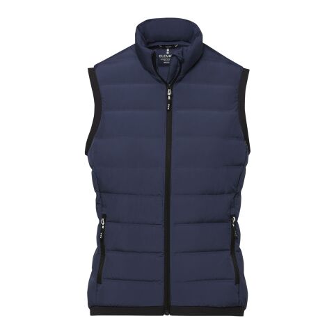 Caltha women&#039;s insulated down bodywarmer Standard | Deep blue | M | Direct to Film | left chest | 70 mm x 35 mm | 100