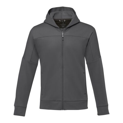 Nubia men&#039;s performance full zip knit jacket Standard | Storm grey | L | Direct to Film | left chest | 120 mm x 120 mm | 300