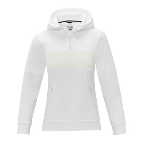 Sayan women's half zip anorak hooded sweater Standard | White | XL | No Branding | not available | not available | not available