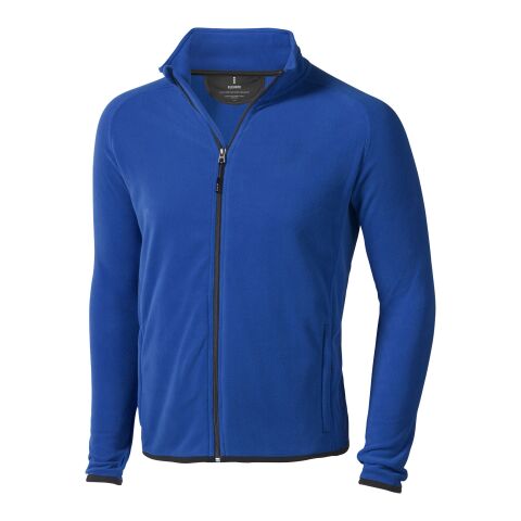 Brossard men&#039;s full zip fleece jacket Standard | Blue | S | No Branding | not available | not available