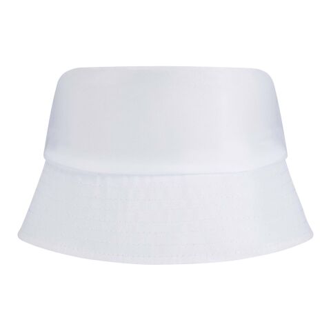 Solaris 130 g/m2 polyester sun hat Standard | White | No Branding | not available | not available | not available