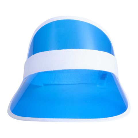 Bright cap with transparent visor  Blue