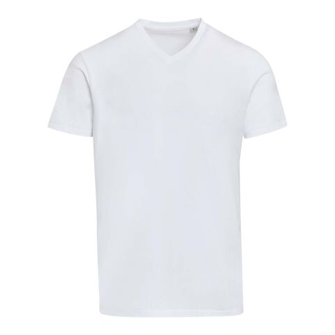 Balfour 200 g/m² short sleeve v-neck unisex OCS organic t-shirt Standard | White | XL | No Branding | not available | not available | not available