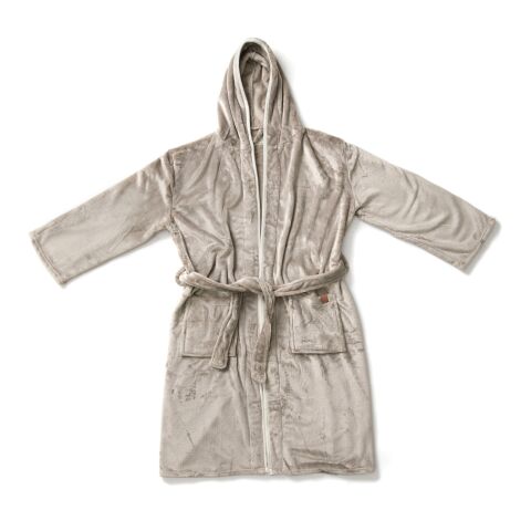 VINGA Louis luxury plush GRS RPET robe size S-M grey | No Branding | not available | not available | not available