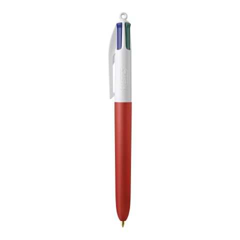 BIC® 4 Colours Soft with Lanyard White-red | No Branding | not available | not available