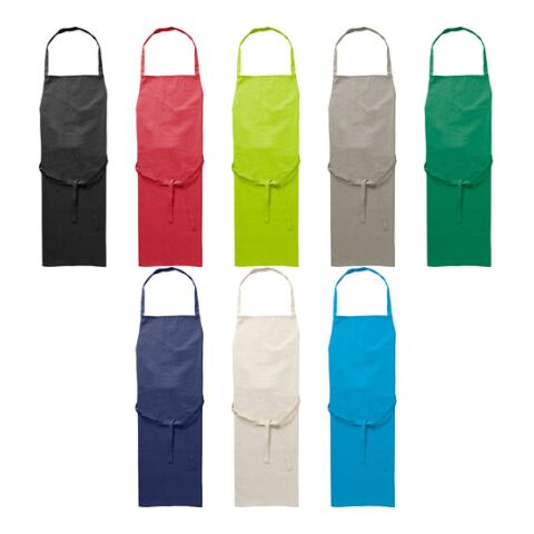 Apron Misty, cotton (180 gr/m²) light blue | No Branding | not available | not available