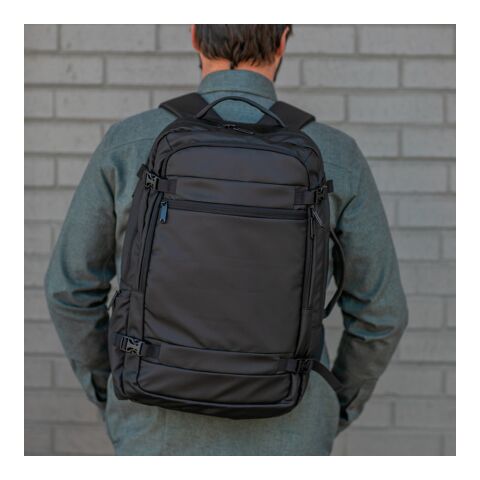 Galindo Backpack 22L rPET. Side Handle. Fits 17&quot; Laptop Black | No Branding | not available | not available | not available