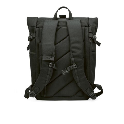 Coloma Backpack 28L rPET. Roll top closure. Fits 17&quot; laptop Solid black | No Branding | not available | not available | not available