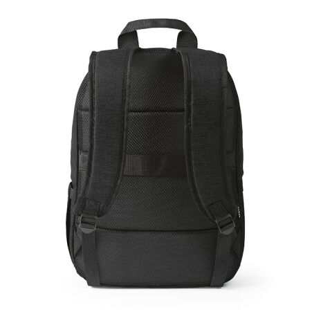 Vilnius Backpack 18L rPET. Front pocket. Fits 17&quot; Laptop Solid black | No Branding | not available | not available | not available