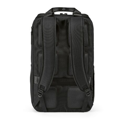 Bucharest Backpack 18L rPET. Front pocket. Fits 15.6&quot; Laptop Solid black | No Branding | not available | not available | not available