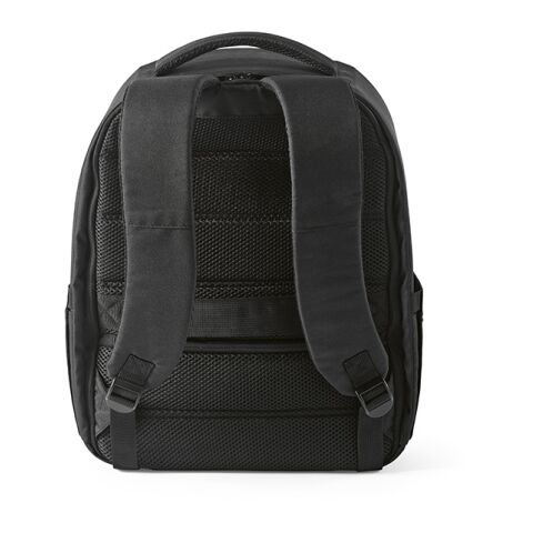 Budapest Backpack 16L rPET. Front Pocket. Fits 17&quot; laptop Solid black | No Branding | not available | not available | not available