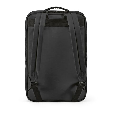 Amsterdam Backpack 16L rPU and rPET. Fits 17&quot; laptop Solid black | No Branding | not available | not available | not available
